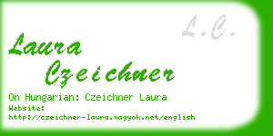 laura czeichner business card